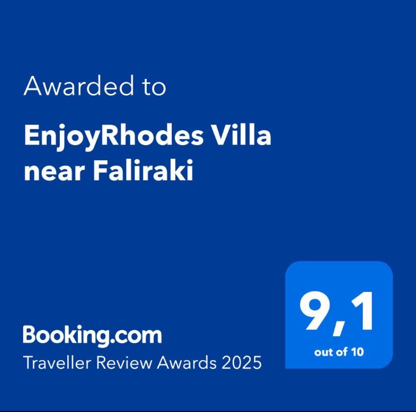 Enjoyrhodes Villa Near Faliraki Kalithies ภายนอก รูปภาพ
